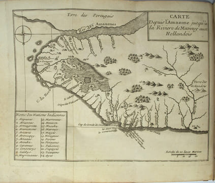 Nouvelle relation de la France équinoxiale, contenant la description des côtes de la Guiane ; de l'Isle de Cayenne ; le commerce de cette colonie ; ...