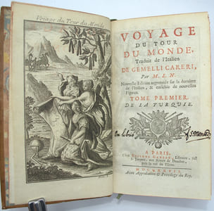 Voyage autour du monde. Traduit de l'italien… par M. L. N. [Le Noble]. 
