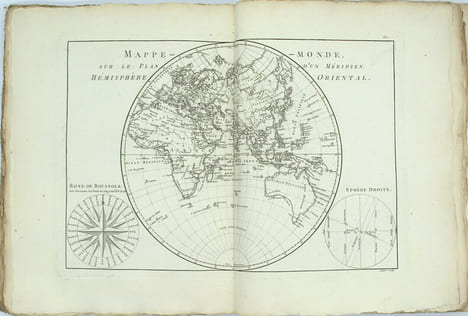 Atlas Encyclopédique contenant la géographie ancienne et quelques cartes sur la géographie du Moyen-Age, la géographie moderne et les cartes relatives ...
