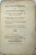 Dramaturgie, ou Observations critiques sur plusieurs pièces de théâtre, tant anciennes que modernes, ouvrage intéressant traduit de l'allemand de feu M. Lessing, par un Français. Revu, corrigé & publié par M. Junker.
 par LESSING (Gotthold Ephraim). CACAULT (François, trad.)

 - Image 2