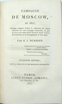 « Des Colonies, et particulièrement de celle de Saint-Domingue… », précédé de « Histoire du Général Moreau, … », de « Campagne de Moscow en 1812, …, ...