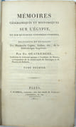 Mémoires Géographiques et Historiques sur l'Égypte, et sur quelques Contrées Voisines. 
 par QUATREMÈRE, Étienne. 
 - Image 2