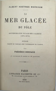 La mer glacée du pôle Souvenirs d'un voyage sur l'Alerte (1875-1876) 

