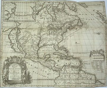 Voyage curieux du R. P. Louis Hennepin, Missionaire recollect, & notaire apostolique, qui contient une nouvelle découverte d'un très-grand pays, situé dans l'Amérique, entre le Nouveau Mexique, & la Mer Glaciale, avec toutes les particularités de ce pays, & les avantages qu'on en peut tirer par l'établissement des Colonies, enrichi de Cartes & augmenté de quelques figures en taille douce necessaires. Outre cela on a aussi ajoûté ici un Voyage qui contient une relation exacte de l'origine, moeurs, coûtumes, religion, guerres & voyages des Caraïbes, Sauvages des Isles Antilles de l'Amérique, faite par le Sieur de La Borde, employé à la Conversion des Caraïbes, et tirée du cabinet de Monsr. Blondel. 

