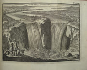 Voyage curieux du R. P. Louis Hennepin, Missionaire recollect, & notaire apostolique, qui contient une nouvelle découverte d'un très-grand pays, situé dans l'Amérique, entre le Nouveau Mexique, & la Mer Glaciale, avec toutes les particularités de ce pays, & les avantages qu'on en peut tirer par l'établissement des Colonies, enrichi de Cartes & augmenté de quelques figures en taille douce necessaires. Outre cela on a aussi ajoûté ici un Voyage qui contient une relation exacte de l'origine, moeurs, coûtumes, religion, guerres & voyages des Caraïbes, Sauvages des Isles Antilles de l'Amérique, faite par le Sieur de La Borde, employé à la Conversion des Caraïbes, et tirée du cabinet de Monsr. Blondel. 

 par HENNEPIN (Louis), LA BORDE. 

 - Image 5
