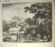 Voyage curieux du R. P. Louis Hennepin, Missionaire recollect, & notaire apostolique, qui contient une nouvelle découverte d'un très-grand pays, situé dans l'Amérique, entre le Nouveau Mexique, & la Mer Glaciale, avec toutes les particularités de ce pays, & les avantages qu'on en peut tirer par l'établissement des Colonies, enrichi de Cartes & augmenté de quelques figures en taille douce necessaires. Outre cela on a aussi ajoûté ici un Voyage qui contient une relation exacte de l'origine, moeurs, coûtumes, religion, guerres & voyages des Caraïbes, Sauvages des Isles Antilles de l'Amérique, faite par le Sieur de La Borde, employé à la Conversion des Caraïbes, et tirée du cabinet de Monsr. Blondel. 

 par HENNEPIN (Louis), LA BORDE. 

 - Image 8