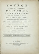 Voyage dans l’intérieur de la Chine et en tartarie fait dans les années 1792, 1793 et 1794, par Lord Macartney, ambassadeur du roi d'Angleterre auprès de l'empereur de la Chine, traduit de l’anglais, avec des notes, par J. Castéra. Atlas seul
 par MACARTNEY, lord George, STAUNTON, George
 - Image 2