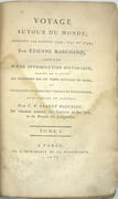 Voyage autour du monde, pendant les années 1790, 1791, et 1792, précédé d’une introduction historique ; auquel on a joint des recherches sur les terres australes de Drake, et un examen critique du voyage de Roggeween…..
 par MARCHAND (Étienne). FLEURIEU (Ch. Claret de, éditeur)
 - Image 2