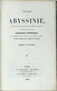 Voyage en Abyssinie, dans le pays des Galla, de Choa et d'Ifat. Précédé d’une excursion dans l’Arabie heureuse…
 par COMBES (Édouard) & TAMISIER (Maurice)
 - Image 2