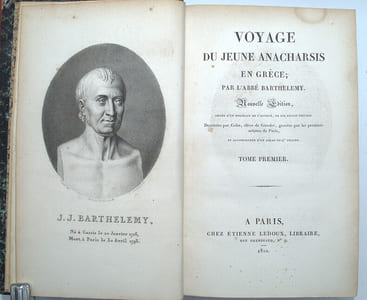 Voyage du jeune Anacharsis en Grèce, Nouvelle édition & Atlas pour le voyage du jeune Anacharsis dressé par Barbié du Bocage
