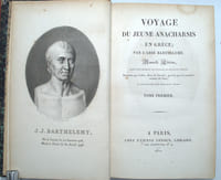 Voyage du jeune Anacharsis en Grèce, Nouvelle édition & Atlas pour le voyage du jeune Anacharsis dressé par Barbié du Bocage