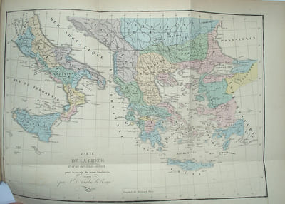 Voyage du jeune Anacharsis en Grèce, Nouvelle édition & Atlas pour le voyage du jeune Anacharsis dressé par Barbié du Bocage
