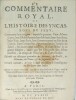 Le Commentaire Royal ou l'Histoire des Yncas Roys du Peru […] Ensemble une description particuli&egrave;re des Animaux, des Fruicts, des Min&eacute;raux, des ...