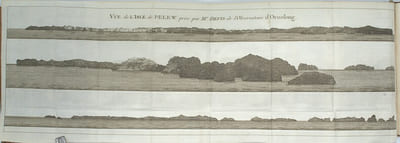 Relation des iles Pelew, situees dans la partie occidentale de l'ocean pacifique, composee sur les Journeaux et les communications du Capitaine Henri Wilson et de quelques-uns de ses Officiers, qui, en aout 1783, y ont fait naufrage sur l'Antelope, paquebot de la Compagnie des Indes orientales.
