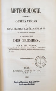 OBSERVATIONS ET RECHERCHES EXPERIMENTALES SUR LES CAUSES QUI CONCOURENT A LA FORMATION DES TROMBES