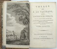 Voyage de Fran&ccedil;ois Le Vaillant dans l’int&eacute;rieur de l’Afrique par le cap de Bonne Esperance, nouvelle &eacute;dition, …
. LE VAILLANT, Fran&ccedil;ois.
