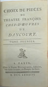 Choix de pièces du théâtre françois. Chef-d’œuvre de Dancourt. 
 par DANCOURT, Florent Carton
 - Image 2