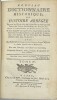 Nouveau dictionnaire Historique, Ou Histoire abr&eacute;g&eacute;e de tous les Hommes qui se sont fait un Nom par le G&eacute;nie, les Talents, les Vertus, les Erreurs ...