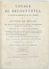 Voyage de d&eacute;couvertes &agrave; l’Oc&eacute;an Pacifique du Nord, et autour du monde […] et ex&eacute;cut&eacute; en 1790 (&agrave;) 1795.
. VANCOUVER (George) 

