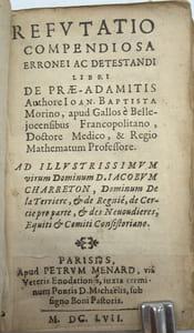Refutatio compendiosa erronei ac detestandi libri de PraeAdamitis…