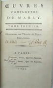 Œuvres complètes de Mably,
 par MABLY, Gabriel Bonnot de
 - Image 2