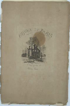 Autour de Paris après la guerre 
. YON, Edmond
