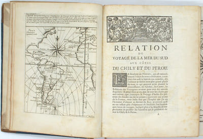 Relation du voyage de la mer du Sud aux côtes du Chily et du Pérou, fait pendant les années 1712, 1713, & 1714.
