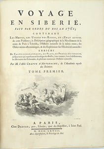 Voyage En Sibérie : Contenant Des Mœurs, Les Usages Des Russes, Et L'Etat Actuel De Cette Puissance ; La Description Géographique Et Le Nivellement De La Route De Paris a Tobolsk … Description du Kamtchatka…Par m. Kracheninikow