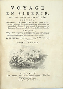 Voyage En Sibérie : Contenant Des Mœurs, Les Usages Des Russes, Et L'Etat Actuel De Cette Puissance ; La Description Géographique Et Le Nivellement De ...