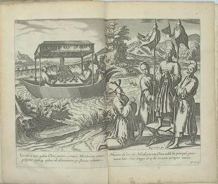 Histoire de la Navigation de Jean Hugues de Linschot aux Indes orientales, contenant diverses descriptions des lieux jusques à present descouverts par ...