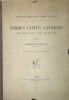 Terres Cuites Antiques : Trouv&eacute;es en Gr&egrave;ce et en Asie Mineure. Deuxi&egrave;me Collection Camille Lecuyer.
. CARTAULT, Augustin
