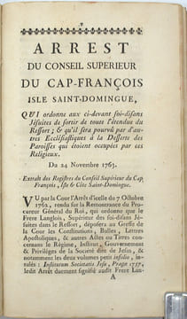ARRETS & ÉDITS
. JÉSUITES