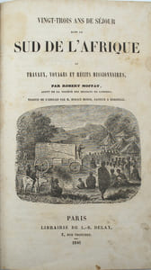 Vingt-trois ans de séjour dans le Sud de l’Afrique, ou Travaux, voyages et récits missionnaires. Traduit de l’anglais par M. Horace Monod.
