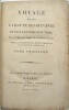 Voyage dans la Haute Pensylvanie et dans l'&eacute;tat de New-York, par un membre adoptif de la Nation On&eacute;ida. Traduit et publi&eacute; par l'auteur des Lettres ...