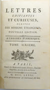 LETTRES ÉDIFIANTES et curieuses, écrites des missions étrangères. Nouvelle édition par quelques missionnaires de la Compagnie de Jésus.
 par COLLECTIF, QUERBOEUF (père Yves Mathurin de, éditeur)

 - Image 3