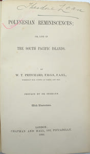 Polynesian Reminiscences; or, Life in the South Pacific Islands
