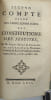 Compte rendu des Constitutions des J&eacute;suites, par M. Louis-Ren&eacute; de Caradeuc de La Chalotais, Procureur G&eacute;n&eacute;ral du Roi au Parlement de Bretagne, les 1, ...