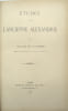 &Eacute;tudes sur l’ancienne Alexandrie.
. ZOGHEB (Alexandre Max de).
