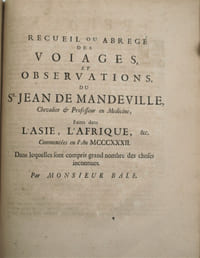 VOYAGES FAITS PRINCIPLEMENT EN ASIE DAN LES XII,XIII,XIV ET XV e SIECLES, ACCOMPAGNES DE L'HISTOIRE DES SARRASINS ET DES TARTARES, ET PRECEDES D'UN INTRODUCTION CONCERNANT LES VOYAGES ET LES NOUVELLES DECOUVERTES DES PRINCIPAUX VOYAGEURS.