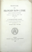 Histoire des Français dans l'Inde, depuis la fondation de Pondichéry jusqu'à la prise de cette ville (1674-1761). 
 par MALLESON (Lieutenant-Colonel), Le PAGE (Mme S.)
 - Image 2