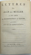 Histoire de l’île de Saint-Domingue, extraite de l’Histoire civile et commerciale des Antilles …, et continuée jusqu’aux derniers événements… Suivi de Fouché (de Nantes), sa vie privée, politique et morale… Suivi de Lettres de Jean de Muller à ses amis…, suivi de Lettres sur Genève…
Réunion de quatre publications.
 par EDWARDS (Bryan), SÉRYEYS (Antoine), MULLER (Jean de), BRUN (Friederike)
 - Image 5