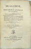 De la Chine, ou description g&eacute;n&eacute;rale de cet Empire, r&eacute;dig&eacute;e d’apr&egrave;s les M&eacute;moires de la Mission de P&eacute;kin. Ouvrage qui contient la description ...
