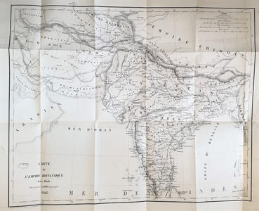 TABLEAU POLITIQUE ET STATISTIQUE DE L'EMPIRE BRITANNIQUE DANS L'INDE