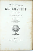 Atlas universel de géographie ancienne et moderne, revu et corrigé par A. Vuillemin, pour l’intelligence de la Géographie universelle de Malte-Brun. par TARDIEU (Ambroise). VUILLEMIN (Alexandre) - Image 2