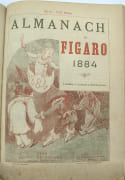 Recueil de cinq almanachs : Almanach Français pour 1875 ; Almanach du Figaro pour 1880, 1881, 1884 et 1885. par ALMANACH FRANÇAIS — ALMANACH DU FIGARO - Image 4