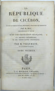 La République de Cicéron, d’après le texte inédit récemment découvert et commenté par M. Mai, avec une traduction française, un discours préliminaire et des dissertations historiques par M. Villemain. par CICÉRON, VILLEMAIN (Abel-François, trad.) - Image 2