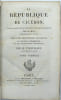 La R&eacute;publique de Cic&eacute;ron, d’apr&egrave;s le texte in&eacute;dit r&eacute;cemment d&eacute;couvert et comment&eacute; par M. Mai, avec une traduction fran&ccedil;aise, un discours pr&eacute;liminaire ...