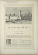 Paris à travers les âges. Le Palais des Tuileries. par HOFFBAUER (Fédor) - Image 2