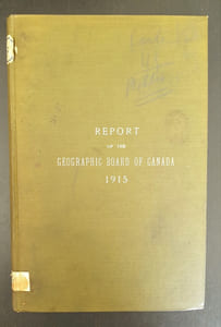 FOURTEENTH REPORT OF THE GEOGRAPHIC BOARD OF CANADA
