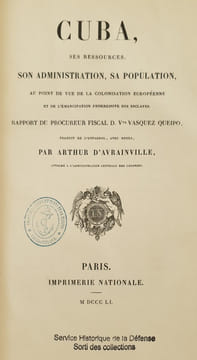 CUBA. D'AVRAINVILLE